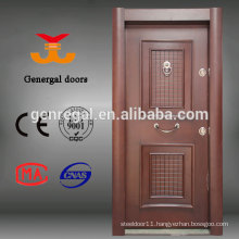 House room Luxury armor entry steel core wood door